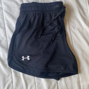 NWT. Under Armour heat gear running shorts. Sm